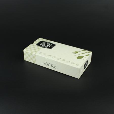 [1개] 김밥 2호 종이 도시락 용기 대 2인용 50개