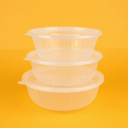 배달용 사출 냉면용기 중 1300ml 200개입 이미지