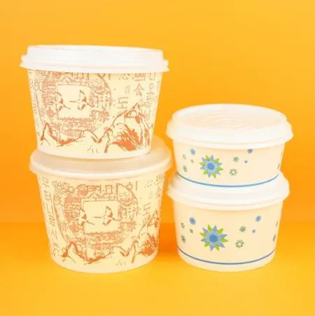 [1줄] 업소용 종이컵 라면,우동컵 850cc 25개입 이미지