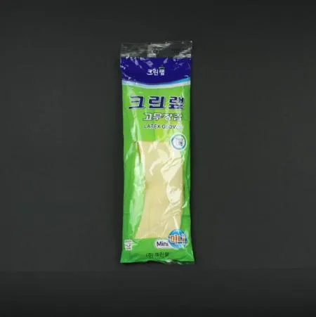 [1개] 크린랩 식품전용 고무장갑 미니 아이보리