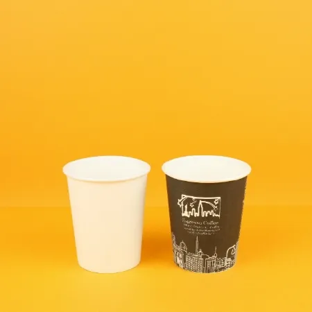 [1줄] 업소용 커피컵 블랙 10oz 50개입 이미지