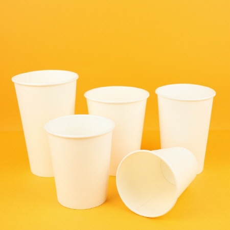 [1줄] 업소용 무지 종이컵 12oz 50개입 이미지