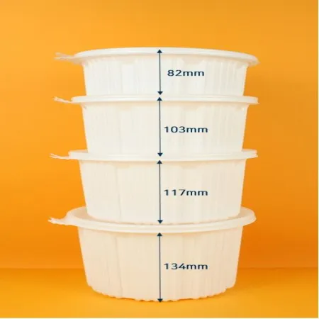 오리올리 성형탕용기 중 (용기 30개+뚜껑 30개 셋트) 3개입 이미지