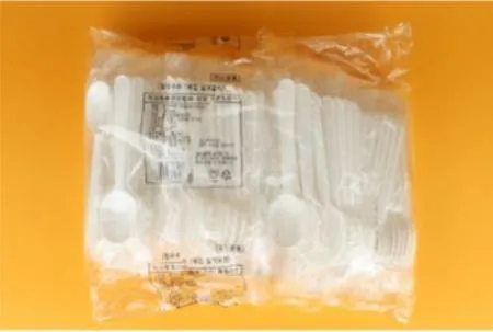 [1줄] 업소용 빙수/아이스크림 수저(낱개개별포장) 100매입 이미지