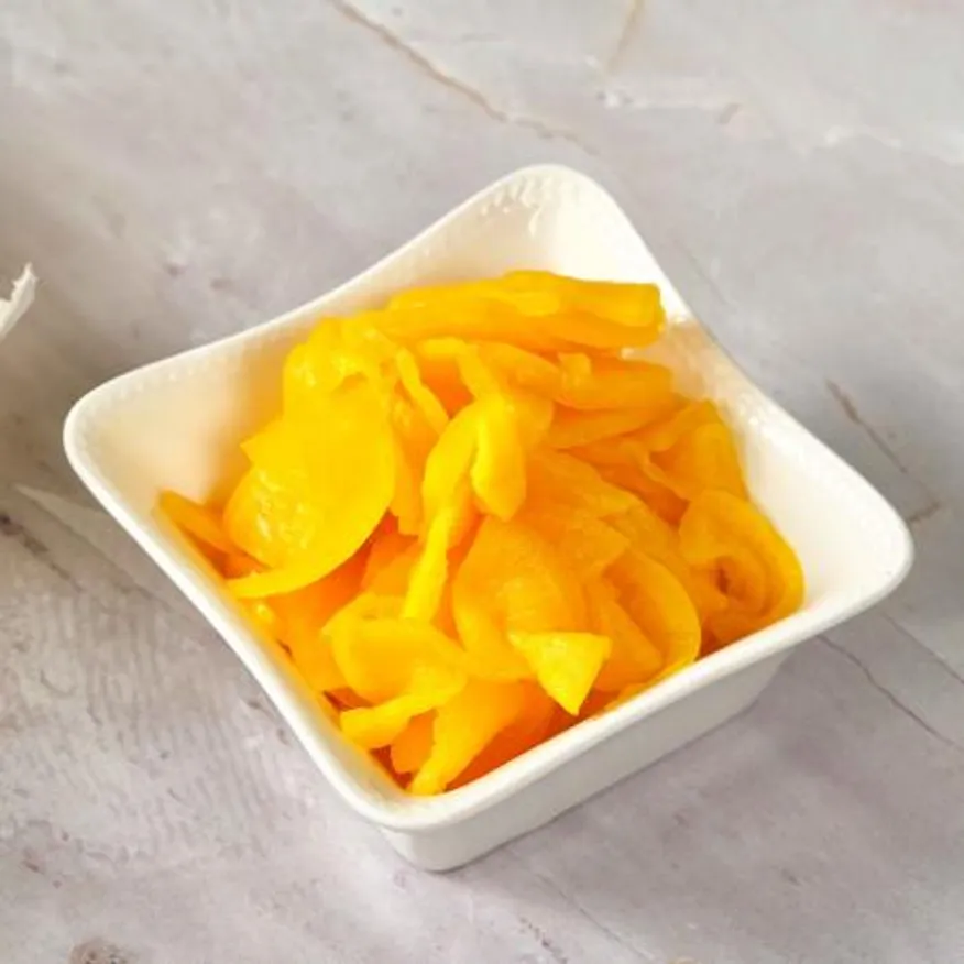 으뜸 치자압착단무지(슬라이스) 1kg(진공) 10팩(1박스) 일식단무지 압착단무지 으뜸농산 이미지
