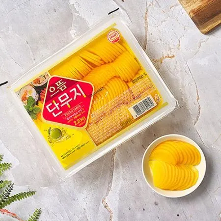 으뜸 반달단무지 2.8kg 4팩(1박스) 으뜸 농산 으뜸엘엔에스 으뜸에프에스 이미지