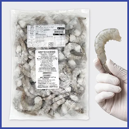✅무료배송⭐페루산⭐생칵테일새우 31/40(31/35) 900g 17팩 PDTO 냉동 두절 탈각 새우 피디티오 감바스 파스타 튀김 피자 깐쇼 대용량