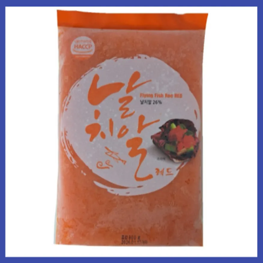냉동 날치알 레드 800g 씨케이 알밥 코아 동림 바다마을 이미지