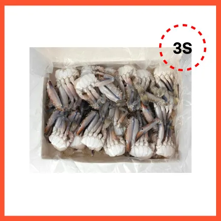 냉동 절단꽃게 3S 500g 17팩 바레인 
