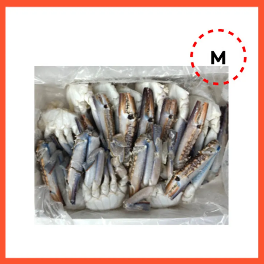 냉동 절단꽃게 M 500g 17팩 바레인 이미지