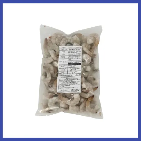 [무료배송] 페루산 생칵테일새우 31/35 900g 11팩단위 PDTO 냉동 두절 탈각 새우 피디티오 감바스 파스타 튀김 피자 깐쇼 대용량 이미지