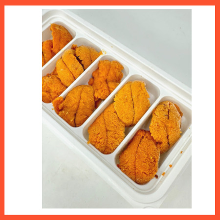 칠레산 페루산 냉동 성게알 우니 100g 2팩단위