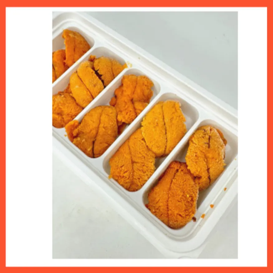 칠레산 페루산 냉동 성게알 우니 100g 2팩단위 이미지