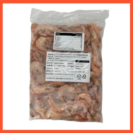 냉동 자숙새우 60미 2.5Kg 5개 콜롬비아 HOSO새우 