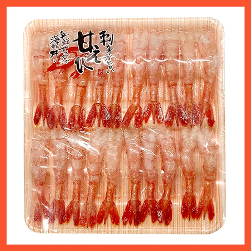 아마에비 단새우 2L 20미(80g) 20팩 캐나다산 초밥용새우 이미지