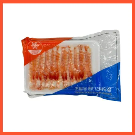초밥용 목초새우 4LH (20PCS) 20팩 태국산