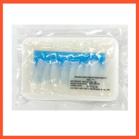 초밥용 한치(몸) 120g(6g*20미) 25팩 베트남 화살오징어