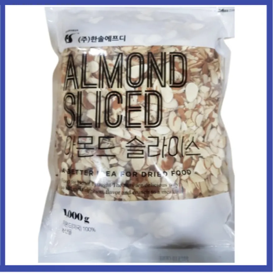아몬드 슬라이스 1KG 도매 소매 식자재 업소용 업무용 마트 대용량 이미지