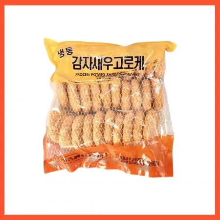 [무료배송] 냉동 감자 새우 고로케 (30g*30입)900g 중국산 튀김