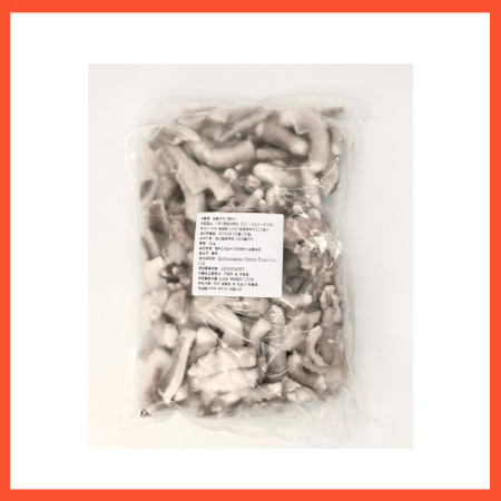 냉동 절단낙지 1kg*10팩 중국