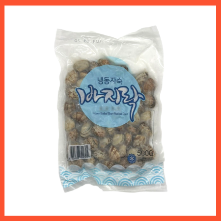 냉동 진공자숙바지락 500g 중국산 10팩