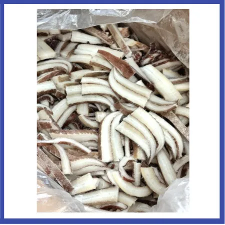 [무료배송] 냉동 대왕오징어 귀채 4Kg 페루산 벌크 손질 오징어