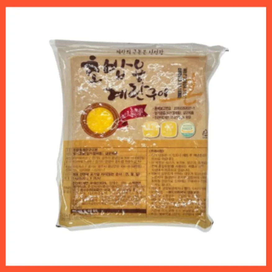 초밥용 파머스 계란구이 무절단 1Kg (500g*2) 8팩 타마고스시 타마고계란 계란초밥 이미지