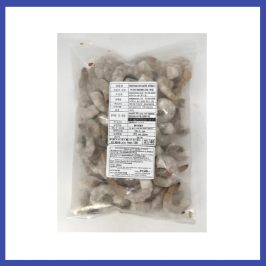 ■페루산■내일도착■칵테일새우 31/40 900g 17팩 PDTO 두절탈각 피디티오 감바스 파스타 튀김 낙곱새 피자 깐쇼 떡볶이 이미지