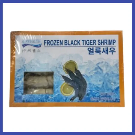 냉동 블랙타이거 10미 500G 10팩단위 말레이시아 비티 얼룩새우 통새우 중하새우