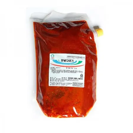 양념다대기 2kg 6봉 1박스 이미지
