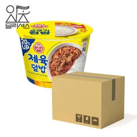 오뚜기 컵밥 제육덮밥 1box (310g×12개)