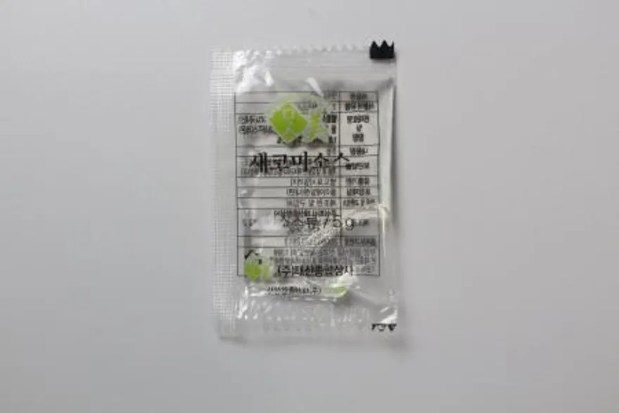 일회용 식초 소스 5g x 200봉 냉면용 배달용 포장용 이미지