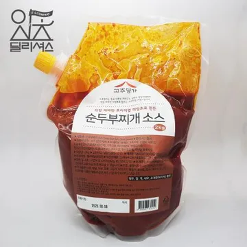 고추명가 순두부찌개 소스 2kg