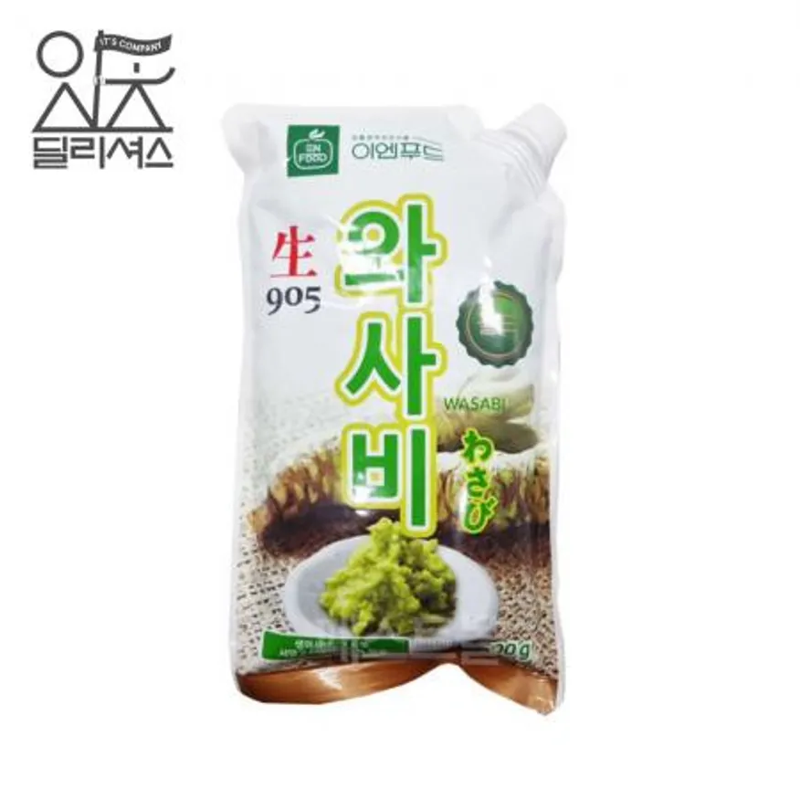 이엔 905 생 와사비 골드 1box (700g x 16개) 고추냉이 이미지