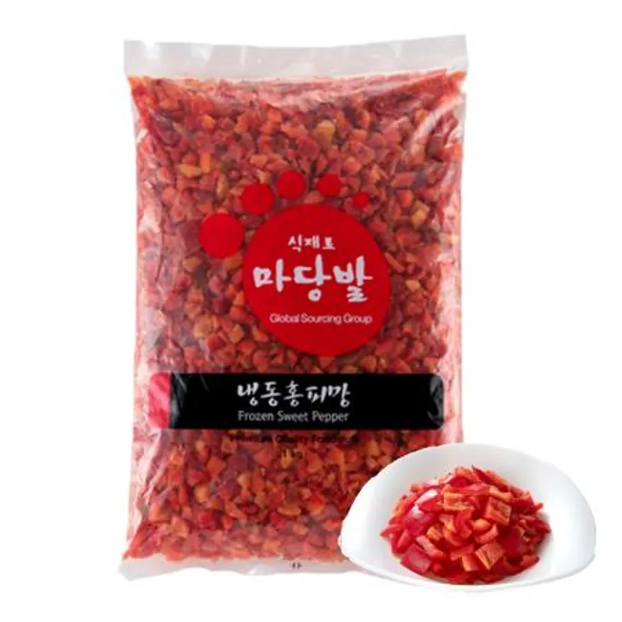 냉동홍피망 다이스(1kgX10입) 이미지