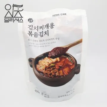 고추명가 김치찌개용 볶음김치 1box (400g x 40개)