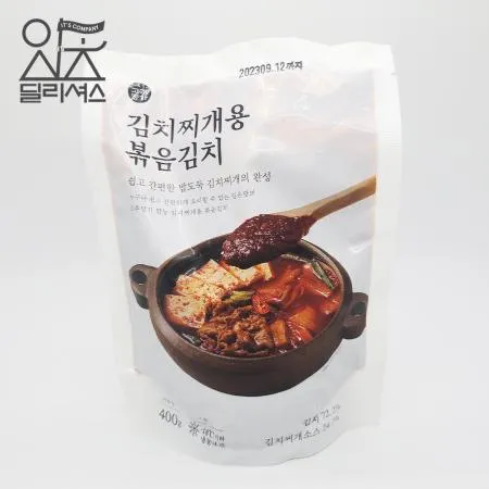 고추명가 김치찌개용 볶음김치 1box (400g x 40개)