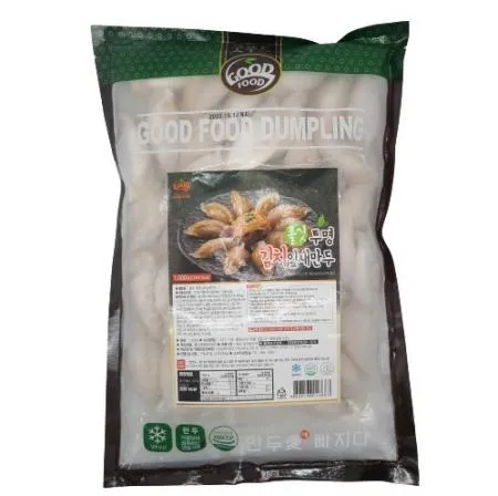 굿푸드 쫄깃한 투명 잎새김치만두 1kg*1봉