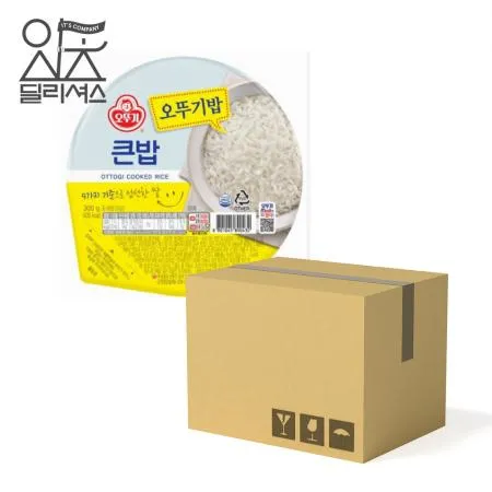 오뚜기 오뚜기밥 큰밥 1box (300g×18개)