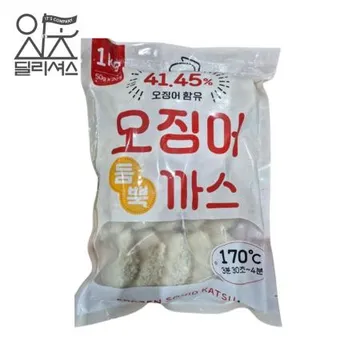 엠디에스 오징어 듬뿍 까스 1box (1kg x 10개)