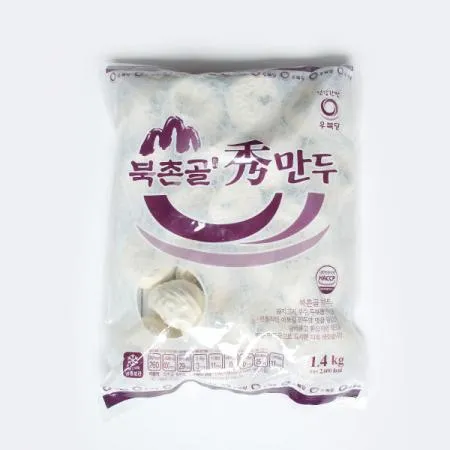 담백한 우복당 북촌골 수만두1.4kg x 6봉