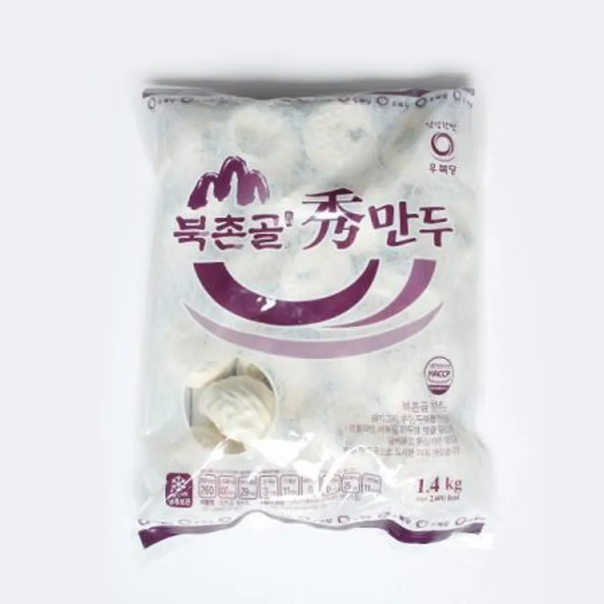 담백한 우복당 북촌골 수만두1.4kg x 6봉 이미지