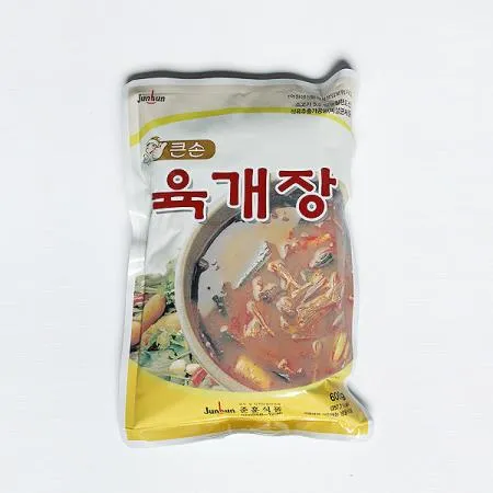 준훈 큰손 육개장 600g x 25봉