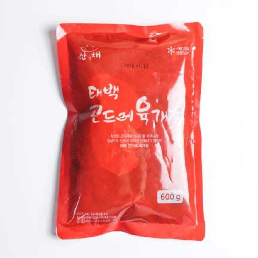 곤드레 육개장 600g*30입 이미지