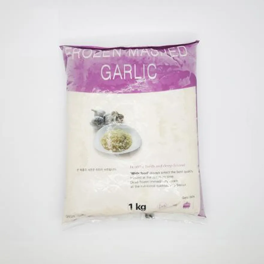 마당발 다진마늘 1박스 1kgX10입 이미지