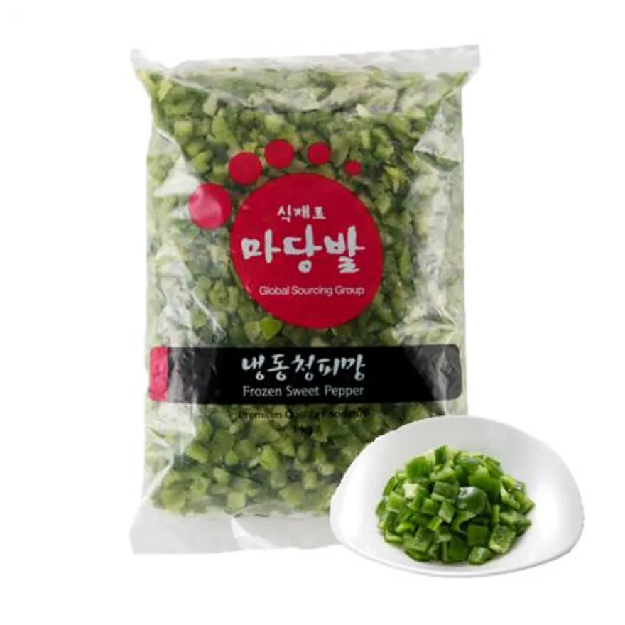 냉동청피망 다이스 (1kgX10입) 이미지