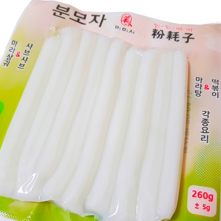 일자형 국내생산 분모자 떡 당면 260g (떡볶이 찜요리 마라탕) 이미지