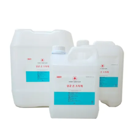 대용량 업소용 액체 액상 뿌리는 손소독제 말통 리필 리필용 에탄올 액체형 4리터 이미지