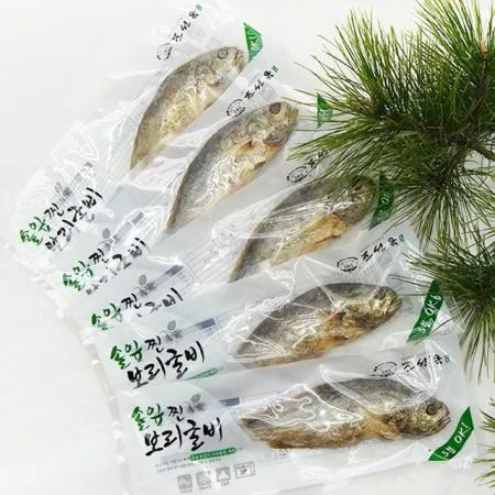 렌지쿡 솔잎향 오븐에 구운 보리굴비 선물세트 5미 겉바속촉 보리굴비 전자렌지1분 이미지