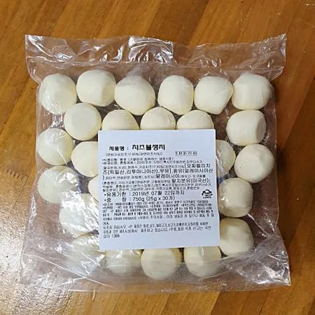 쫄깃 치즈볼750g(25g*30)